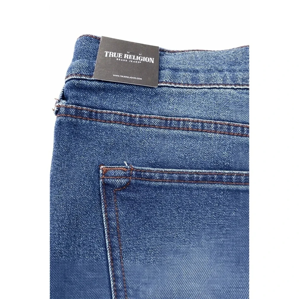 True Religion Geno Relaxed Slim Jeans Mens 36x32 Mirage Wash NWT $164